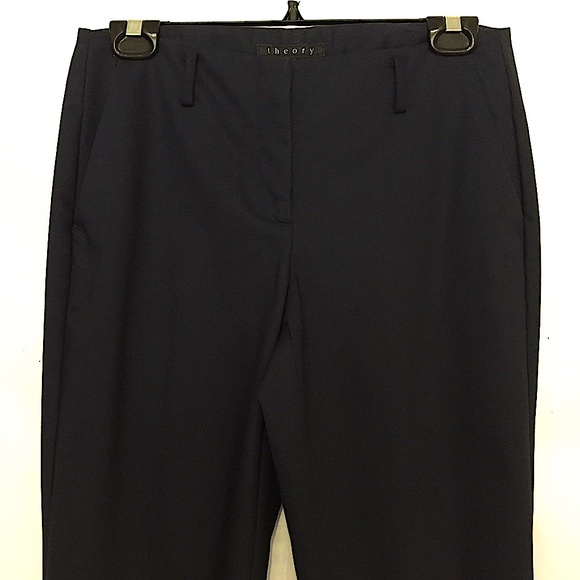 Theory Natural Bedina Pavia ankle cropped Pants - Picture 7 of 13